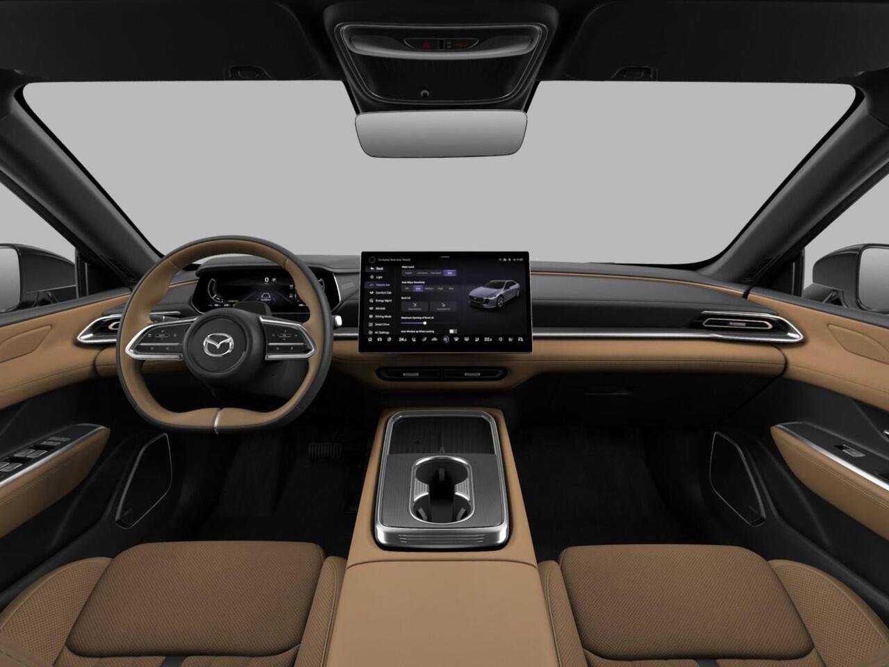 Mazda 6 6e Takumi Plus Long Range 80 kWh | Actieradius tot 552 km (WLTP) | ¤ 2.000 inruilvoordeel bij aanschaf | Bruin Nappa leder | 18% bijtelling |