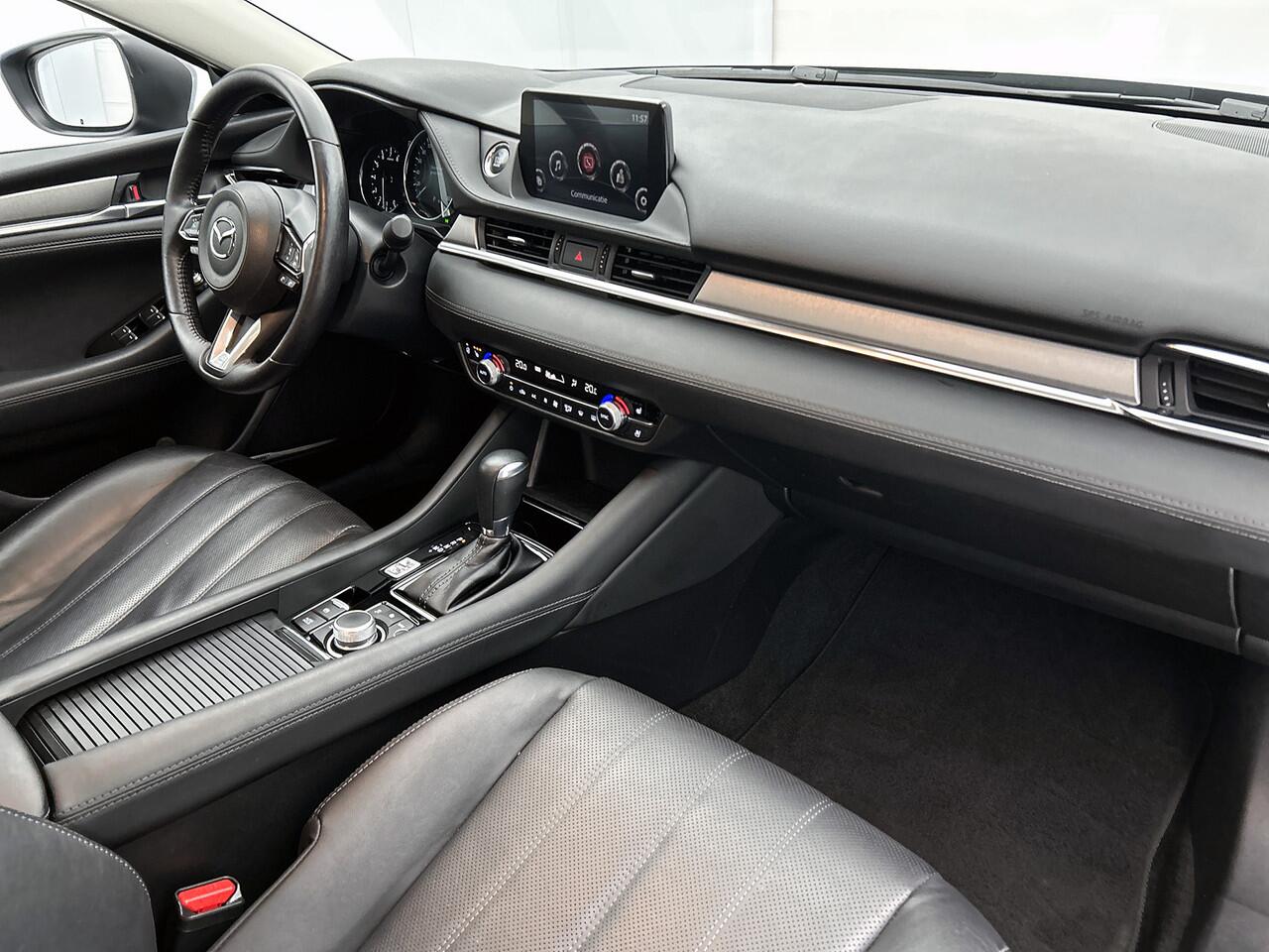 Mazda 6 2.0 SkyActiv-G 165 Luxury automaat | Dealer onderhouden | Schuif/kantek dak | Leder | Stoelgeheugen | Bose |