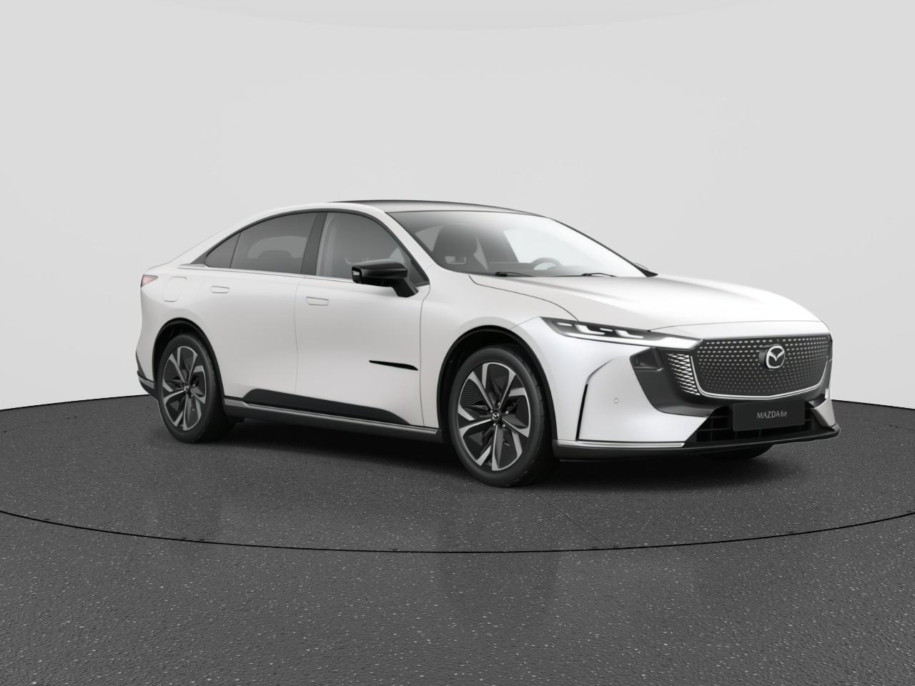 Mazda 6 6e Takumi Plus 68.8 kWh | Rijklaar | 18% bijtelling | Cruise adaptief | Elektrisch Panoramadak | Stoelverkoeling