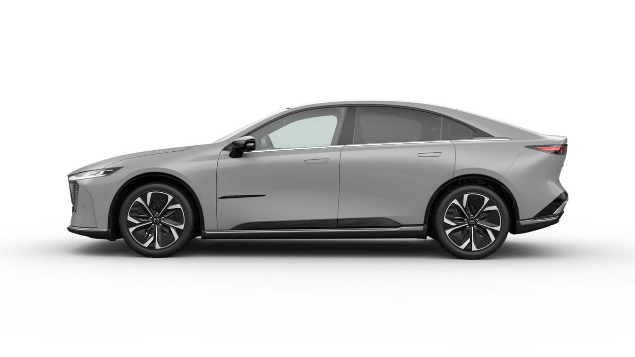 Mazda 6 6e Takumi 68.8 kWh / Aero Grey / Zwart kunstleder