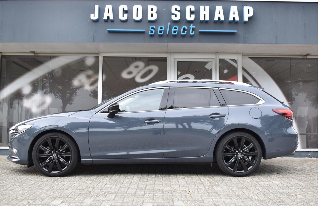 Mazda 6 Sportbreak 2.0 SA G 165 Luxury Automaat / Navi / Adap. Cruise / 19" LM / Carplay / Cameras / Keyless / Stoelverw. + ventilatie