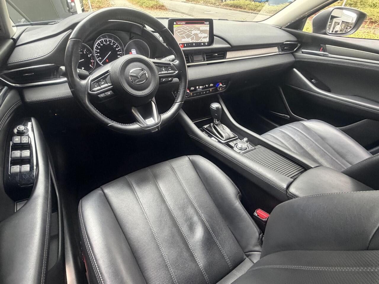 Mazda 6 Sportbreak 2.0 SkyActiv-G 165 Business | Automaat | Trekhaak | Leder |Ned. auto | dealer onderhouden