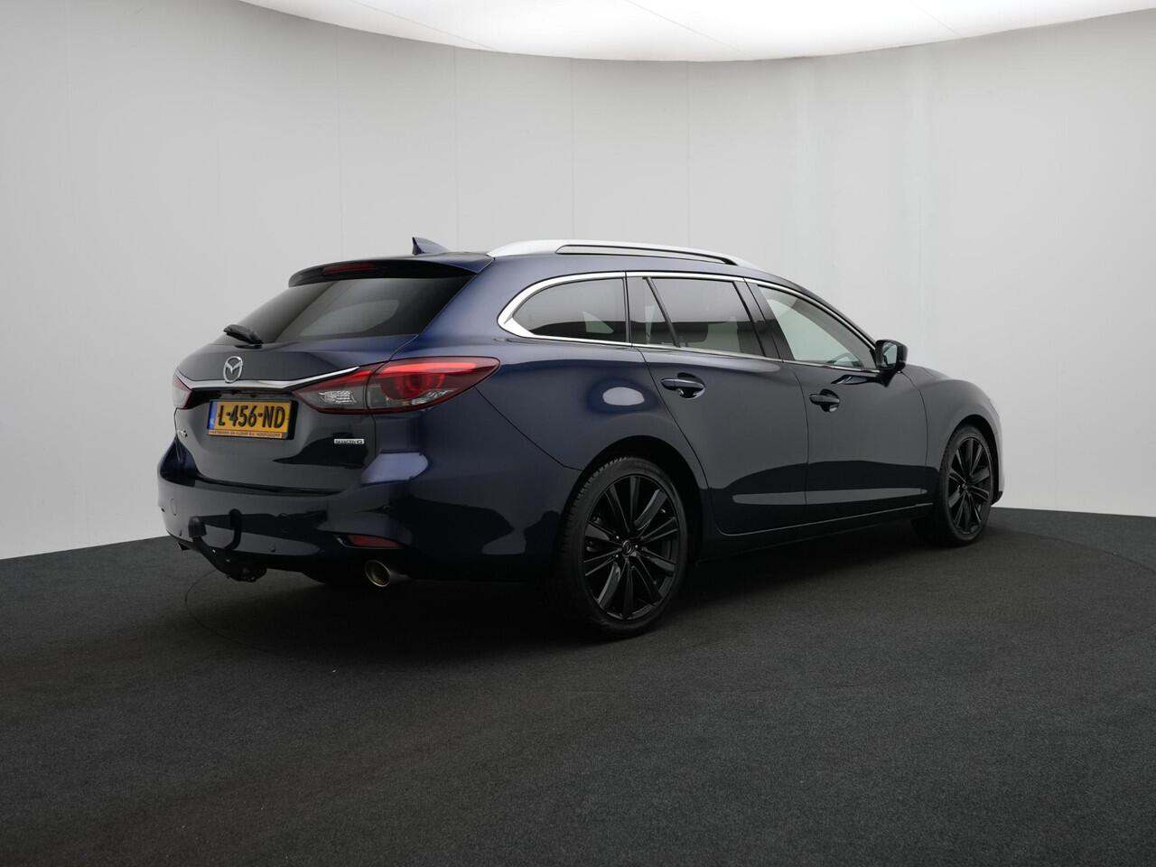 Mazda 6 Sportbreak 2.0 SkyActiv-G Sportive automaat met afneembare trekhaak en all-weather banden : dealer onderhouden