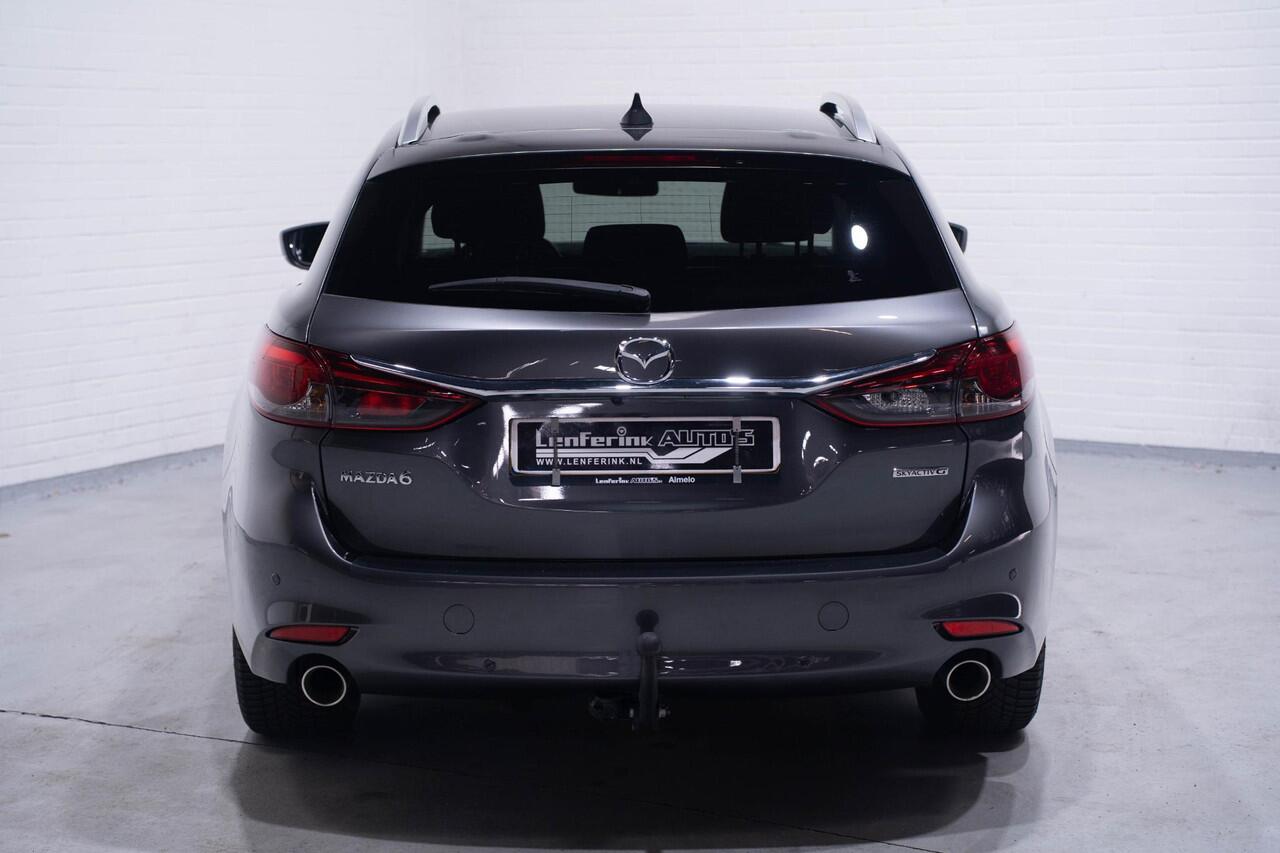 Mazda 6 Sportbreak 2.0 SkyActiv-G 165 Centre-Line HUD Afneembare trekhaak Stoelverwarming Camera 360 PDC ECC Apple ACC DAB