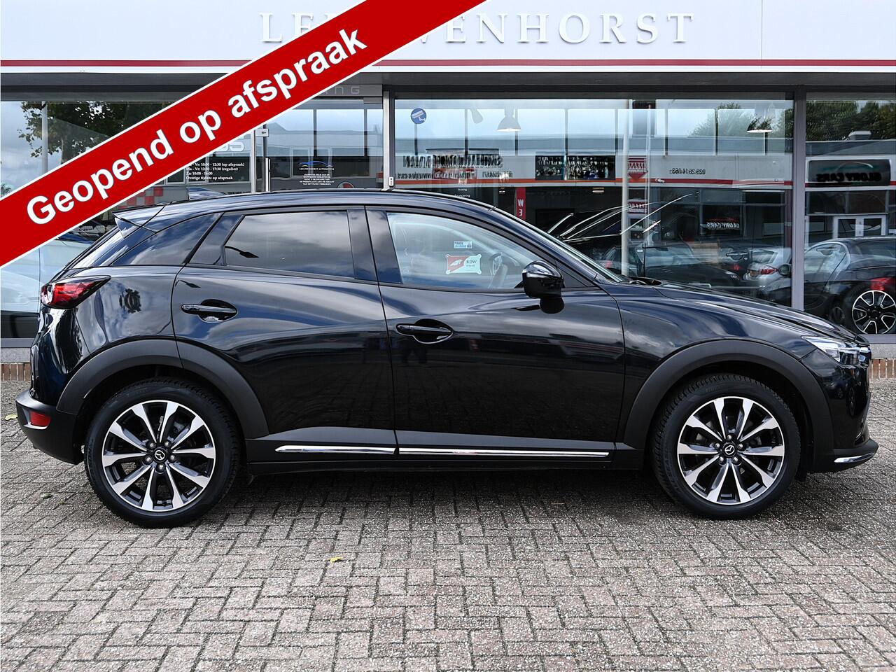Mazda CX-3 2.0 SkyActiv-G 121 Luxury BLIS, clima, cruise, camera, LED, 2x PDC, navi, zie omschrijving