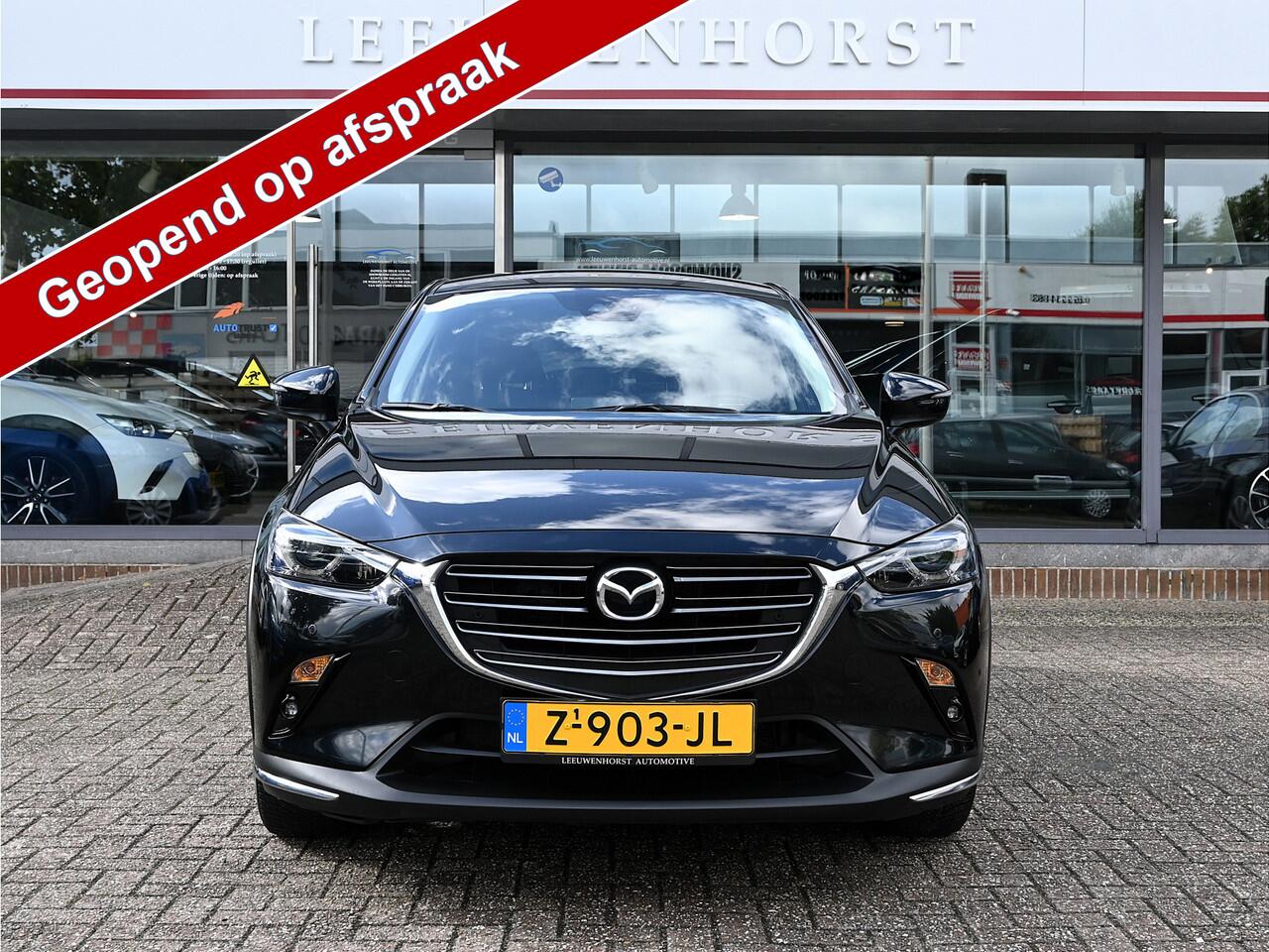 Mazda CX-3 2.0 SkyActiv-G 121 Luxury BLIS, clima, cruise, camera, LED, 2x PDC, navi, zie omschrijving