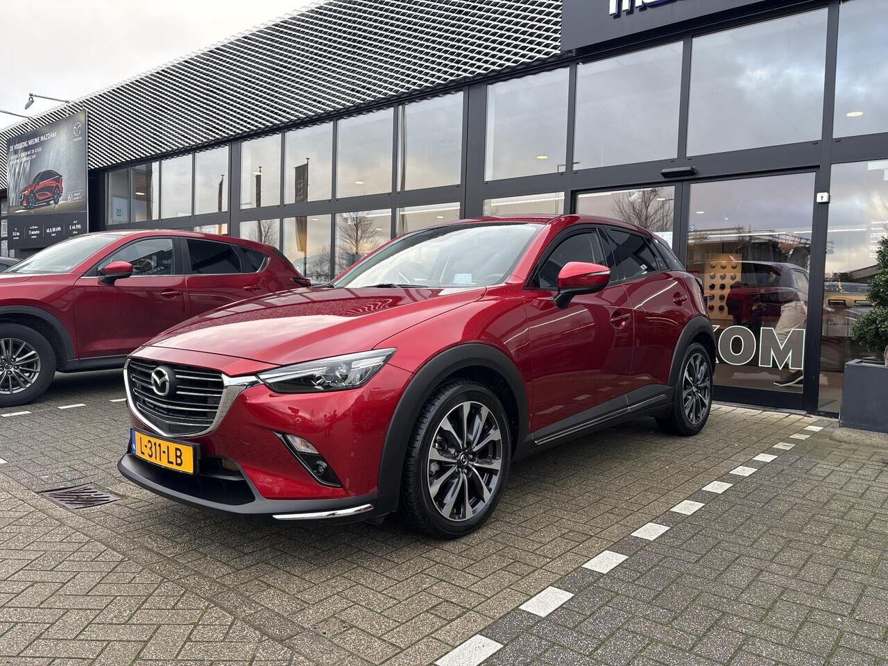 Mazda CX-3 2.0 SkyActiv-G 121 Luxury 1e Eigenaar / Dealer Onderhouden / Trekhaak / Apple Carplay-Android Auto