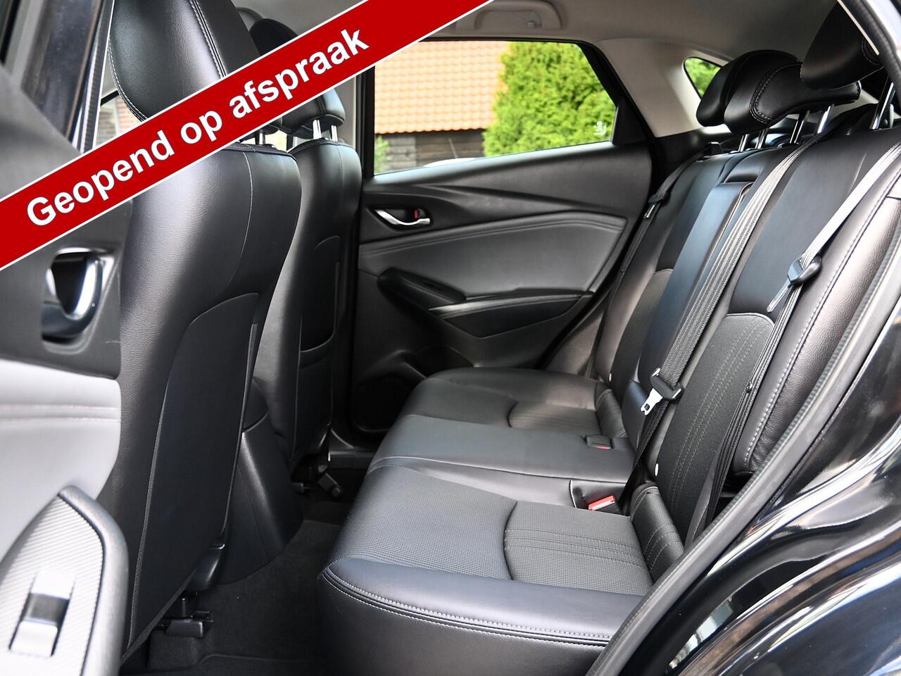 Mazda CX-3 2.0 SkyActiv-G 121 Luxury BLIS, clima, cruise, camera, LED, 2x PDC, navi, zie omschrijving