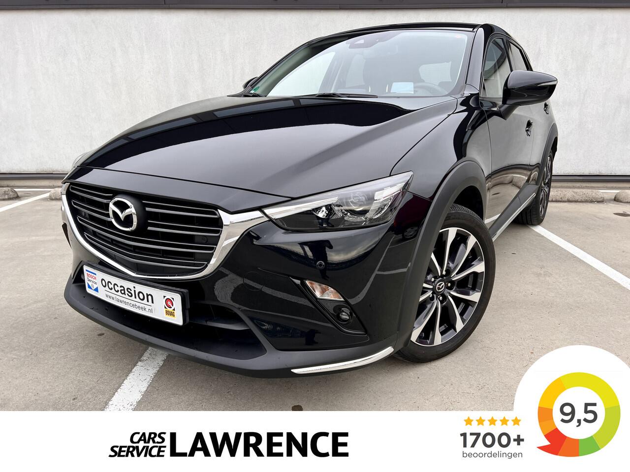 Mazda CX-3 2.0 SkyActiv-G 120 GT-M | LAGE kilometerstand Camera | PDC | Head-up | Dealer onderh. | Trekhaak mogelijk | Sport | Navi | Keyless | 18" | LED | Bose Sound | % Bovag Occasion Partner %