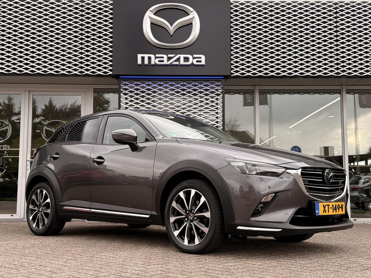Mazda CX-3 2.0 SkyActiv-G 120 GT-M | STOEL EN STUURVERWARMING | BOSE | HEAD UP DISPLAY |