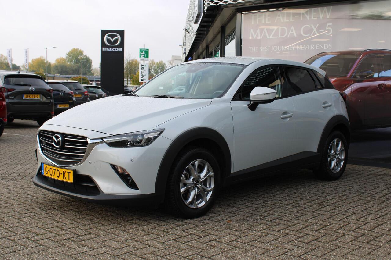 Mazda CX-3 2.0 SkyActiv-G 120 TS+ , Trekhaak, Navi, Clima, Cruise, Bluetooth, Stoelverwarming, LMV 16 Inch, PDC, LKA, BSM