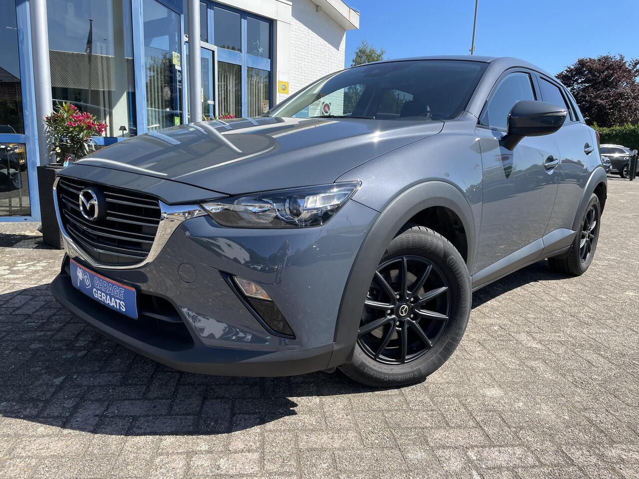 Mazda CX-3 2.0 SkyActiv-G 120 GT-M | Automaat, Parkeersensoren V+A, 16" LM-Velgen, Stoelverwarming, Cruise controle, Lane Assist, Privacy Glass!