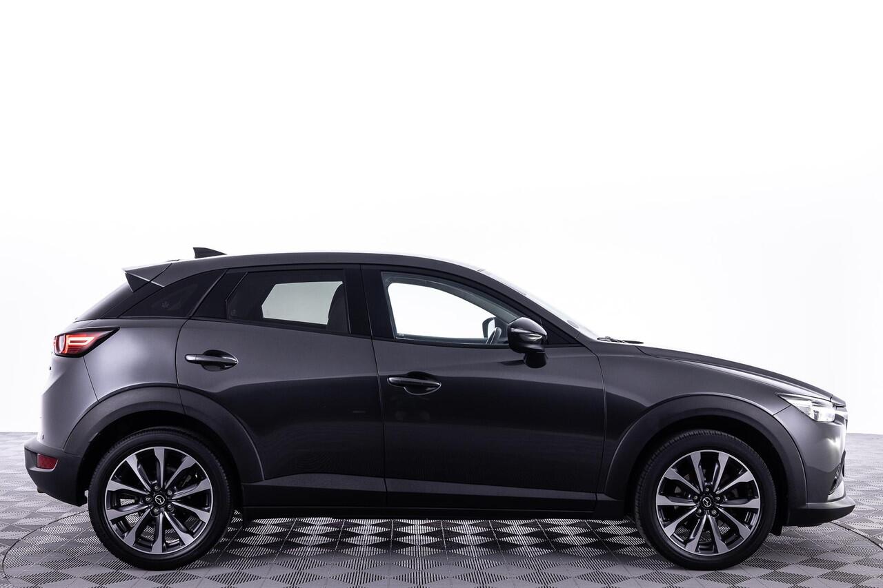 Mazda CX-3 2.0 SkyActiv-G 121 Sport Selected | APPLE CARPLAY | 18 INCH LM | UNIEKE BEIGE LEDER/ALCATARA BEKLEDING | CRUISE CONTROL | PARKEERSENSOREN | DODEHOEK DETECTIE |