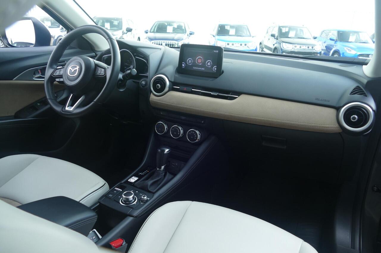 Mazda CX-3 2.0 SkyActiv-G 120 GT-M Line AUTOMAAT||HALF LEDER||RIJKLAARPRIJS!!!