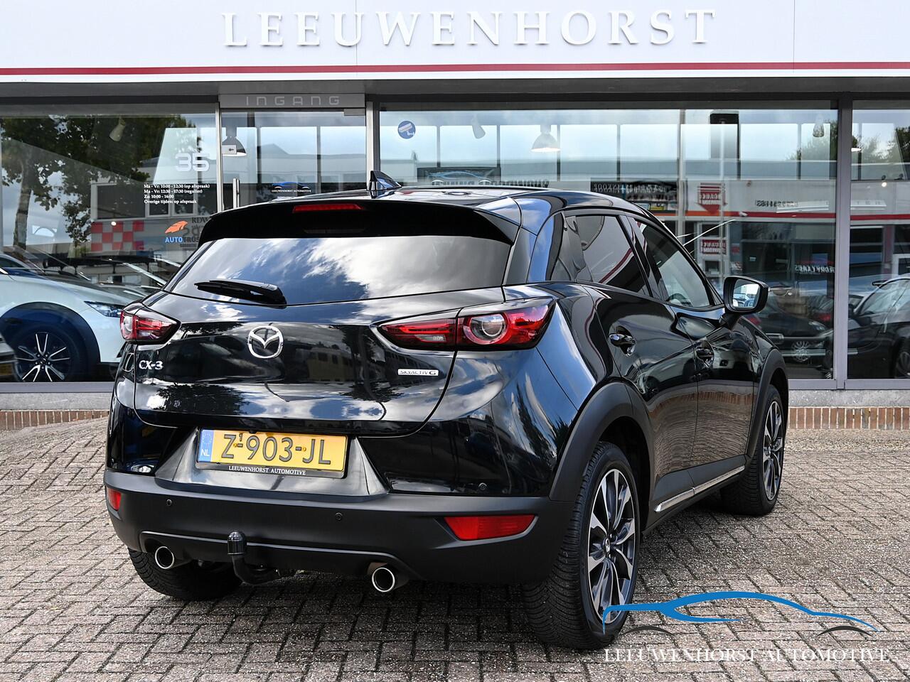 Mazda CX-3 2.0 SkyActiv-G 121 Luxury BLIS, clima, cruise, camera, LED, 2x PDC, navi, zie omschrijving