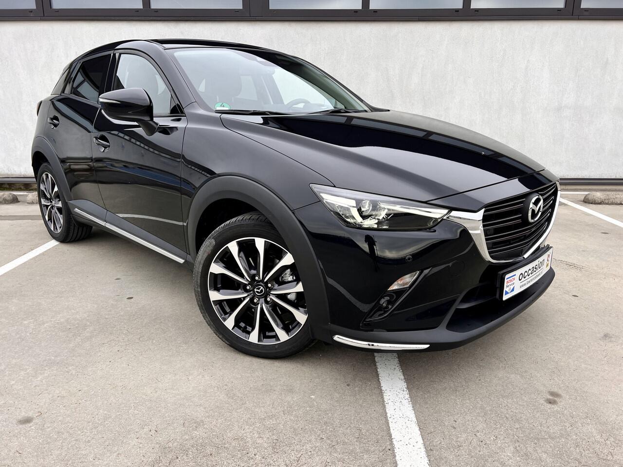 Mazda CX-3 2.0 SkyActiv-G 120 GT-M | LAGE kilometerstand Camera | PDC | Head-up | Dealer onderh. | Trekhaak mogelijk | Sport | Navi | Keyless | 18" | LED | Bose Sound | % Bovag Occasion Partner %