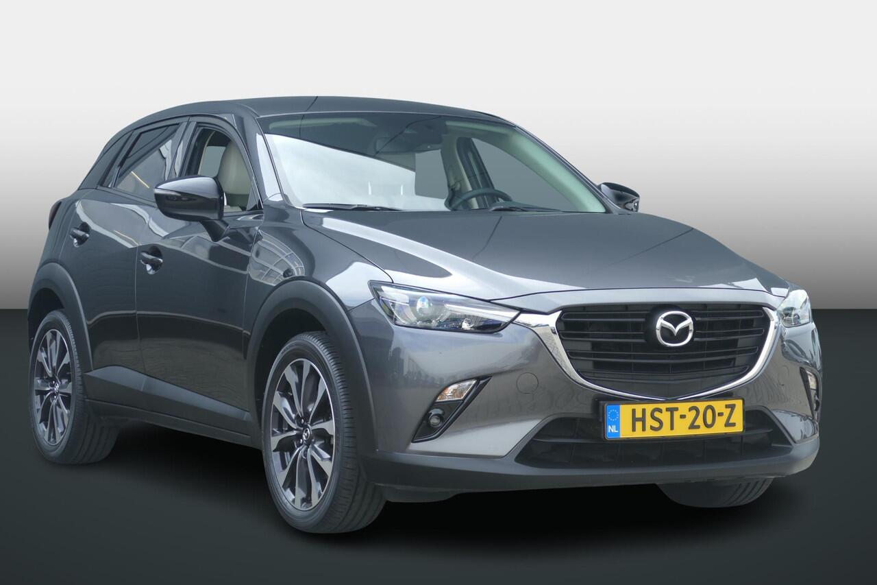 Mazda CX-3 2.0 SkyActiv-G 120 GT-M Line AUTOMAAT||HALF LEDER||RIJKLAARPRIJS!!!