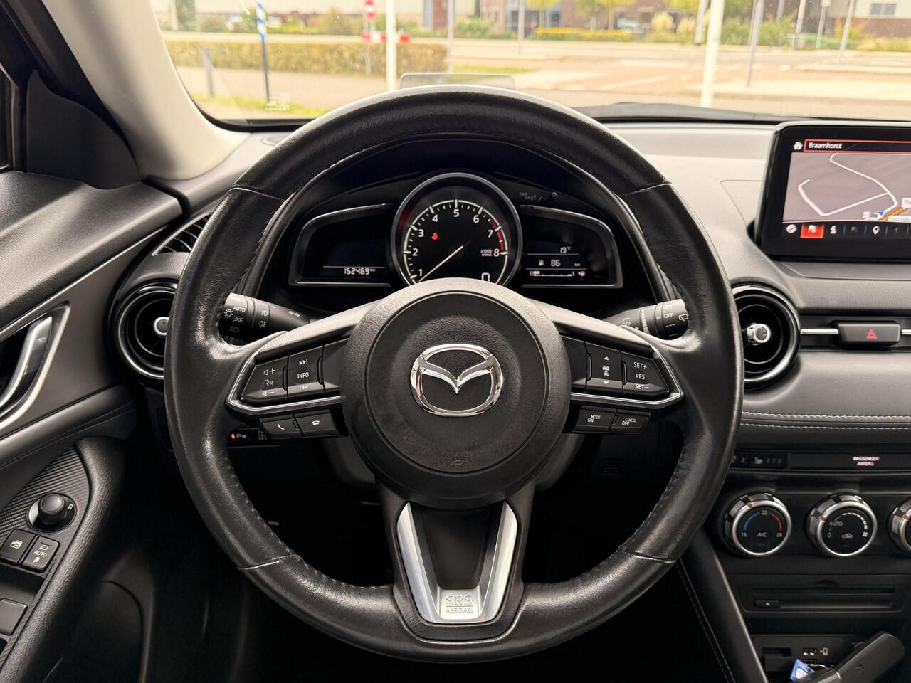 Mazda CX-3 2.0 SkyActiv-G 120 GT-M | STOEL EN STUURVERWARMING | BOSE | HEAD UP DISPLAY |
