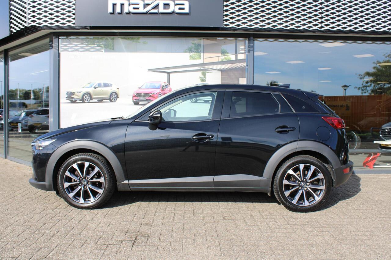 Mazda CX-3 2.0 SkyActiv-G 120 Sport Selected Trekhaak, All Season, Navi, LMV 18 Inch, PDC, Cruise, Airco, Stoelverwarming