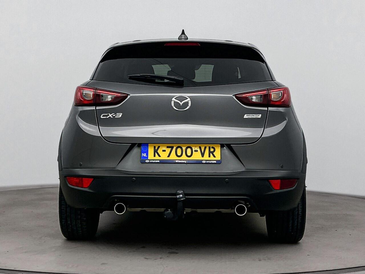 Mazda CX-3 2.0 SkyActiv-G 121 Sportive | Apple Carplay/Android Auto | Stoelverwarming | Trekhaak 1.200kg | Cruise Control | Parkeersensoren |