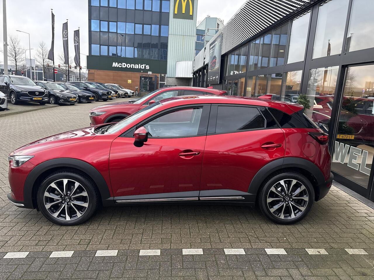 Mazda CX-3 2.0 SkyActiv-G 121 Luxury 1e Eigenaar / Dealer Onderhouden / Trekhaak / Apple Carplay-Android Auto