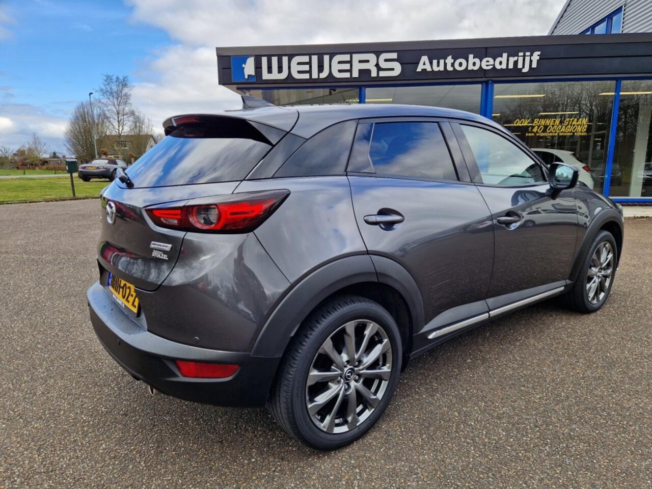 Mazda CX-3 2.0 121pk GT-Luxury, Leder, 18 inch, Navi, Camera, Head-up, Appl
