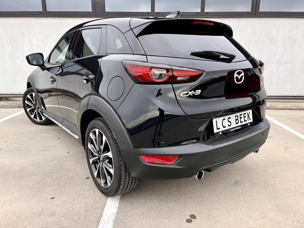 Mazda CX-3 2.0 SkyActiv-G 120 GT-M | LAGE kilometerstand Camera | PDC | Head-up | Dealer onderh. | Trekhaak mogelijk | Sport | Navi | Keyless | 18" | LED | Bose Sound | % Bovag Occasion Partner %