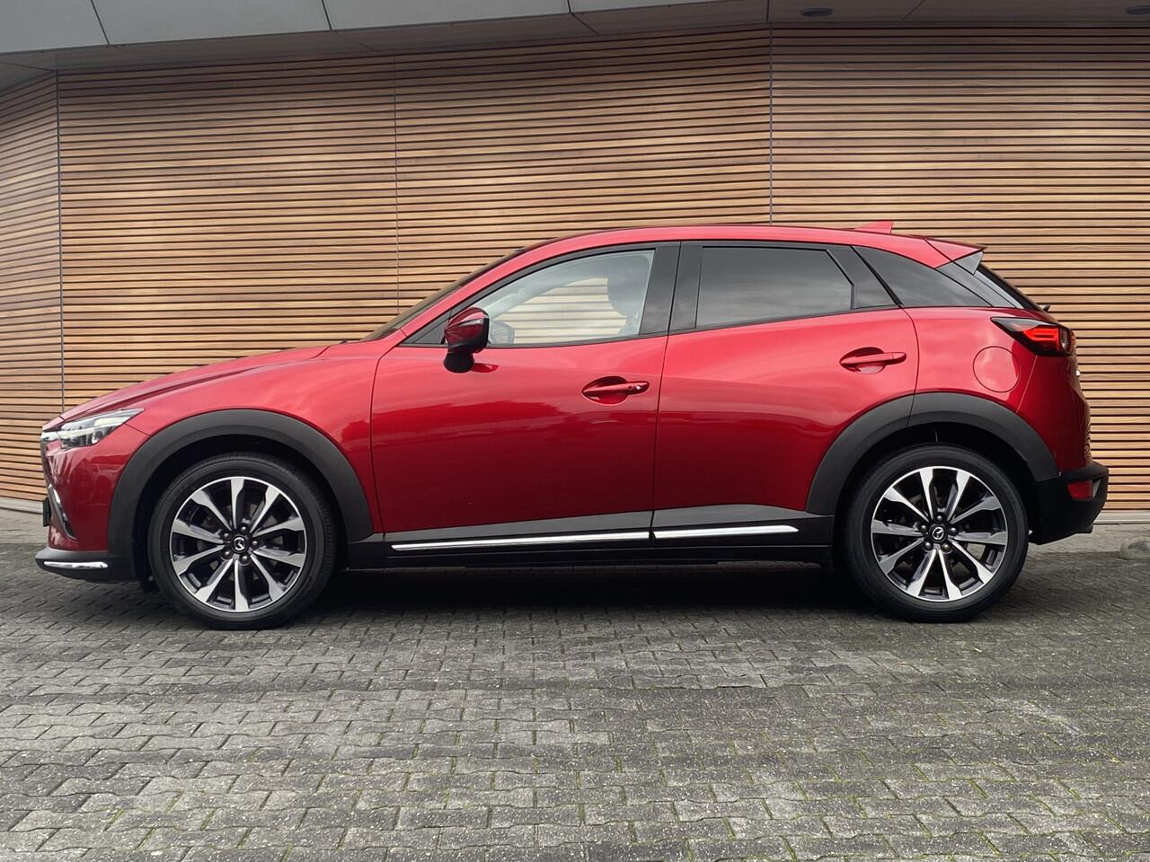 Mazda CX-3 2.0 SkyActiv-G 120 GT-M Leer / Memory Stoel / Navi / Clima / Dodehoek