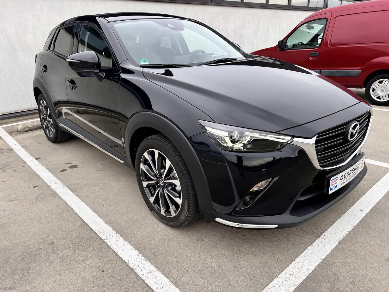 Mazda CX-3 2.0 SkyActiv-G 120 GT-M | LAGE kilometerstand Camera | PDC | Head-up | Dealer onderh. | Trekhaak mogelijk | Sport | Navi | Keyless | 18" | LED | Bose Sound | % Bovag Occasion Partner %