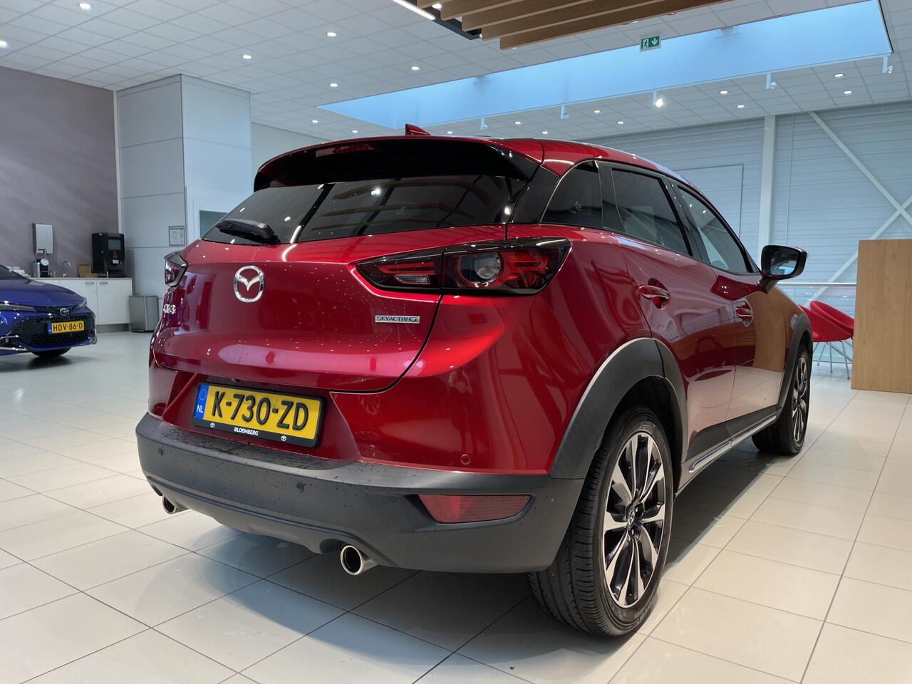 Mazda CX-3 2.0 SkyActiv-G 121 Luxury | Head up display | Fabrieksnavigatie | Parkeersensoren |