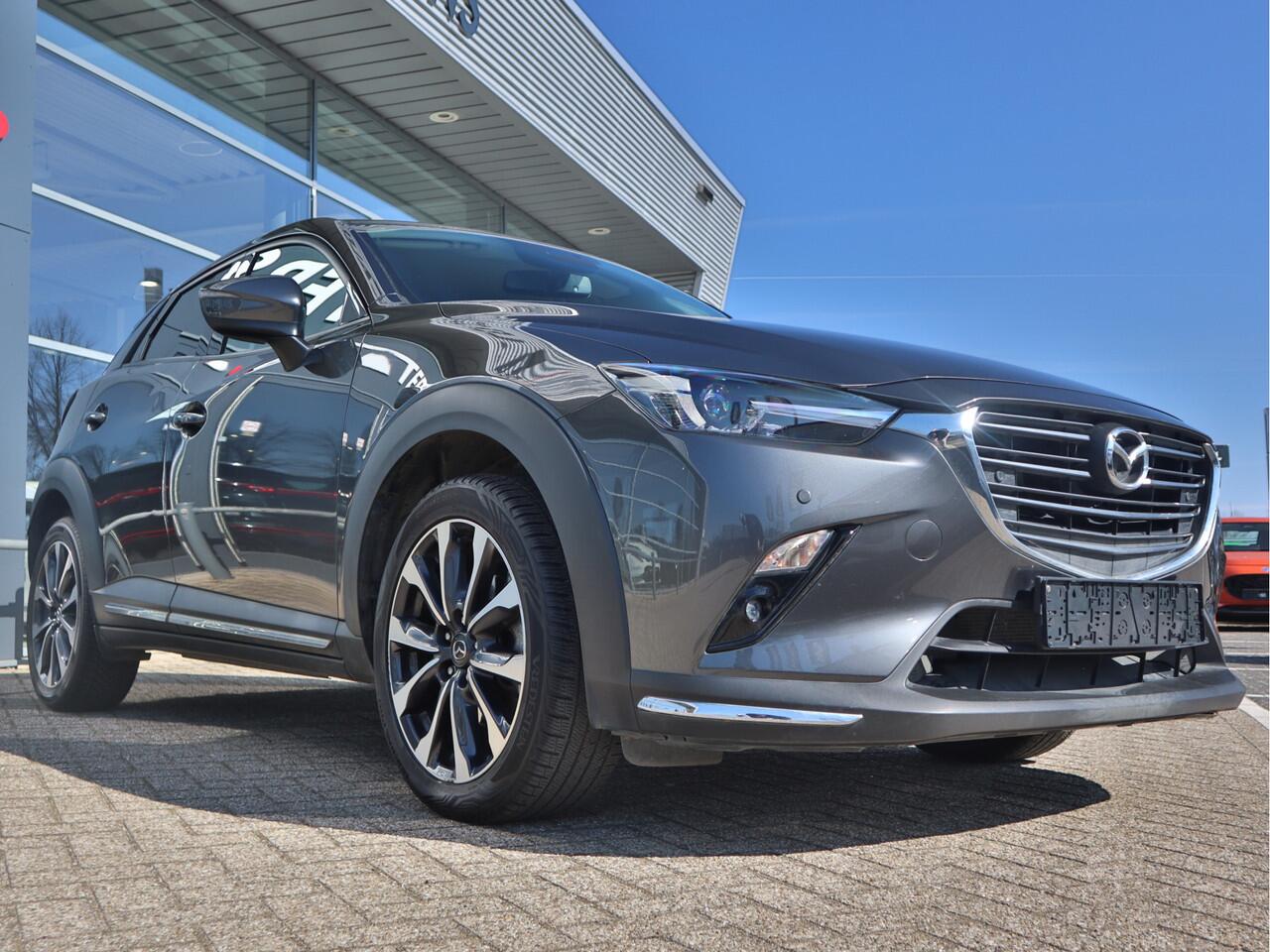 Mazda CX-3 2.0 SkyActiv-G 120 GT-M Automaat | CarPlay | Navigatie |Stoelverwarming | Cruise Control |