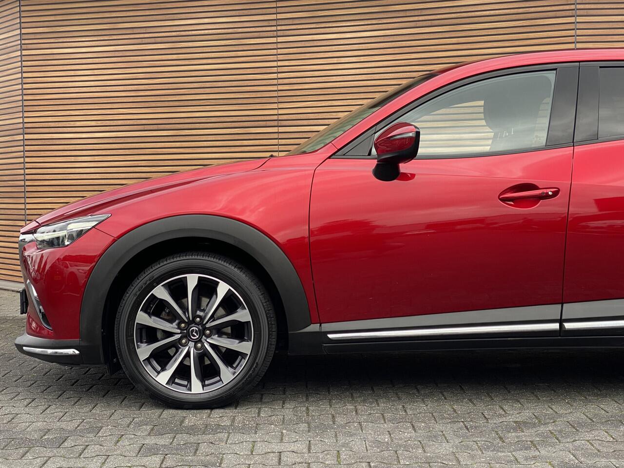 Mazda CX-3 2.0 SkyActiv-G 120 GT-M Leer / Memory Stoel / Navi / Clima / Dodehoek