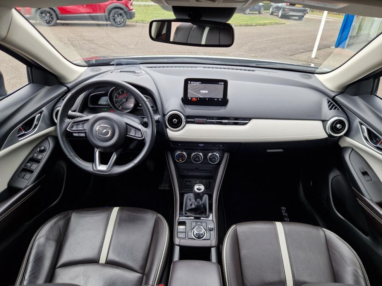 Mazda CX-3 2.0 121pk GT-Luxury, Leder, 18 inch, Navi, Camera, Head-up, Appl