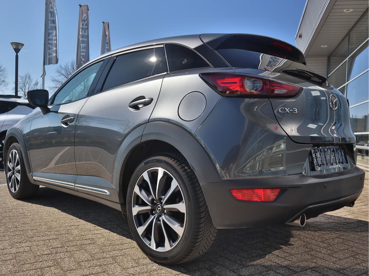 Mazda CX-3 2.0 SkyActiv-G 120 GT-M Automaat | CarPlay | Navigatie |Stoelverwarming | Cruise Control |