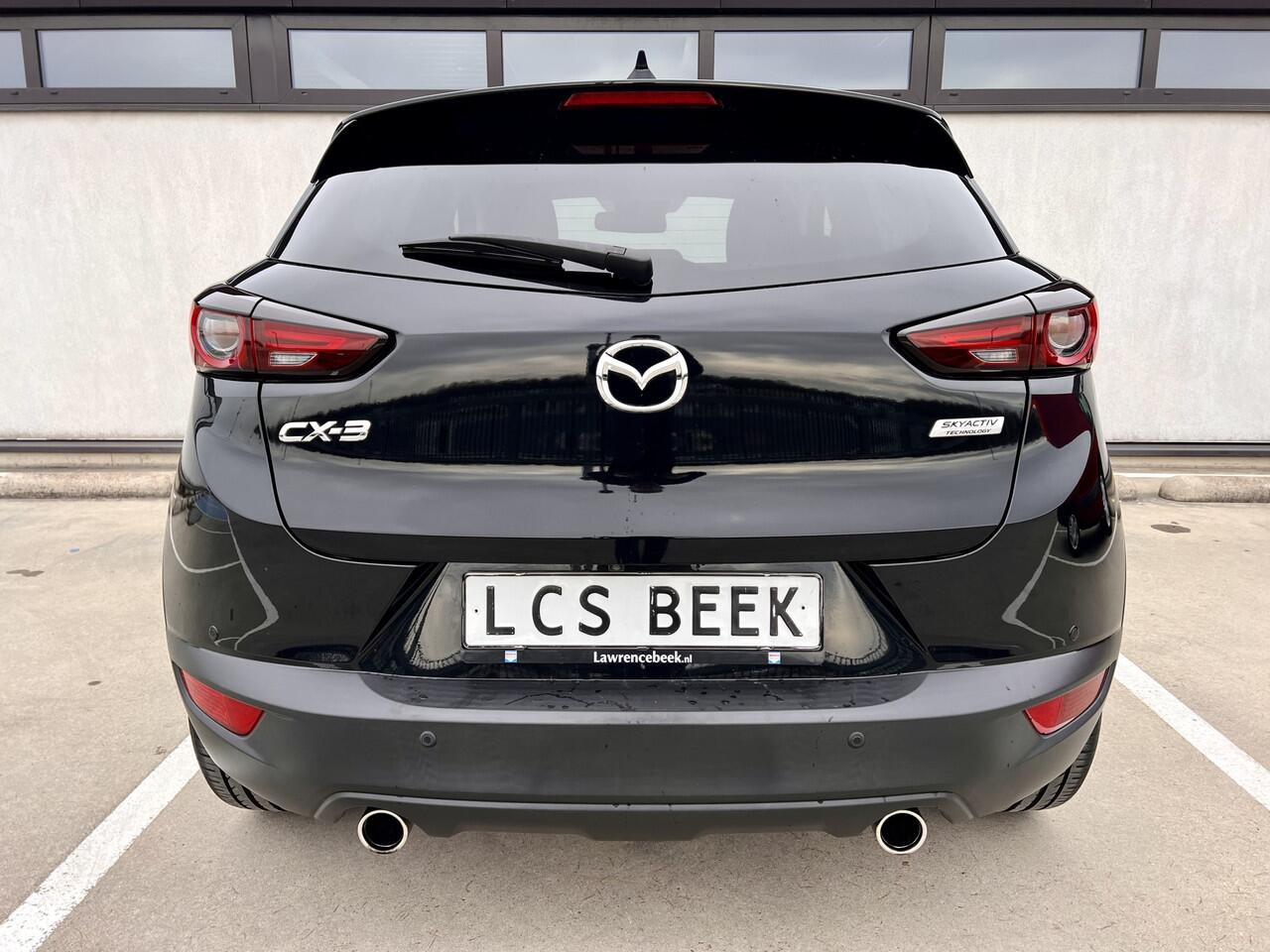 Mazda CX-3 2.0 SkyActiv-G 120 GT-M | LAGE kilometerstand Camera | PDC | Head-up | Dealer onderh. | Trekhaak mogelijk | Sport | Navi | Keyless | 18" | LED | Bose Sound | % Bovag Occasion Partner %