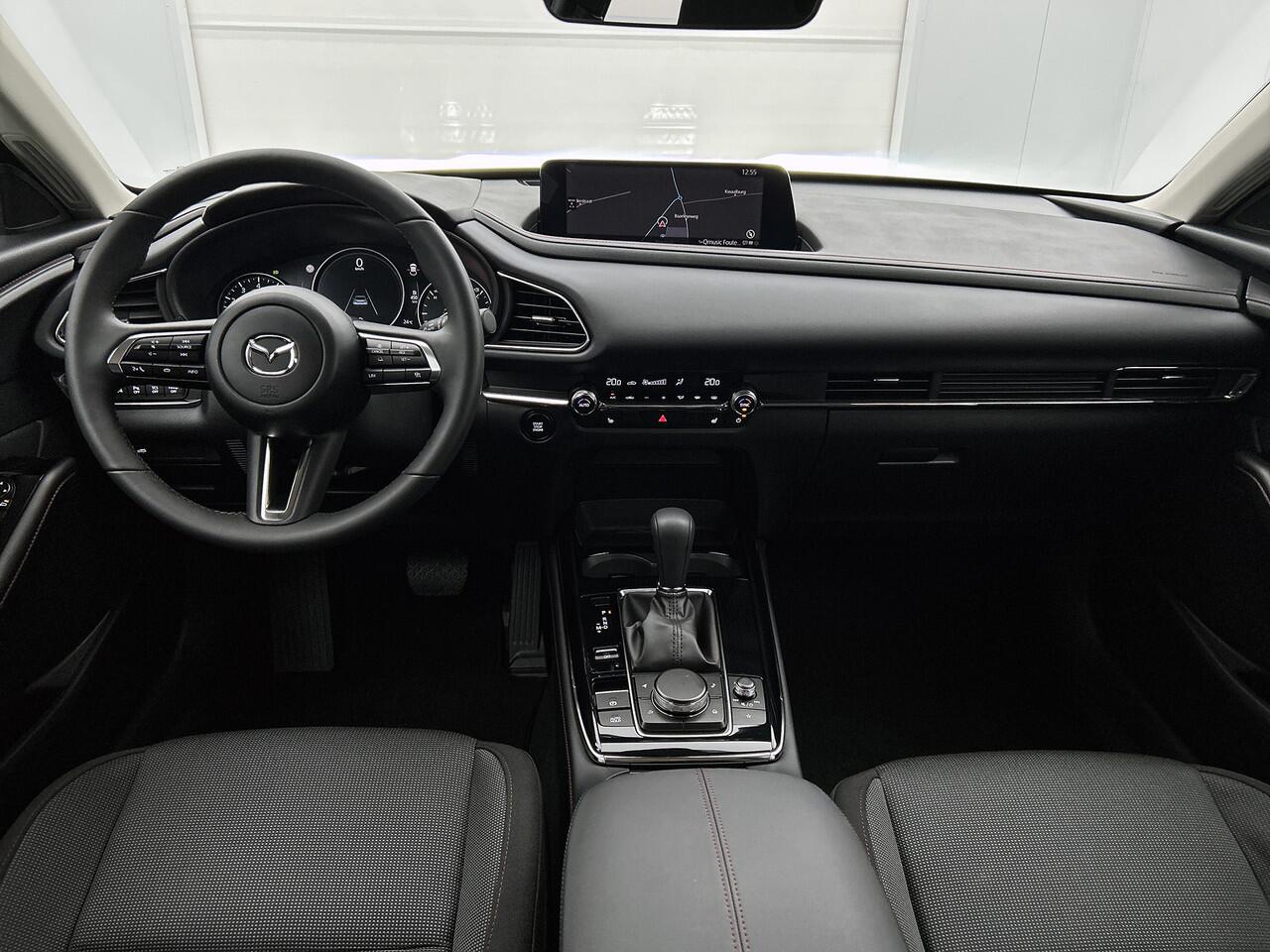 Mazda CX-30 2.5 e-SkyActiv-G M Hybrid Homura Navigatie | Camera achter | Elektr. achterklep | Spoilerpakket | Dakrailing