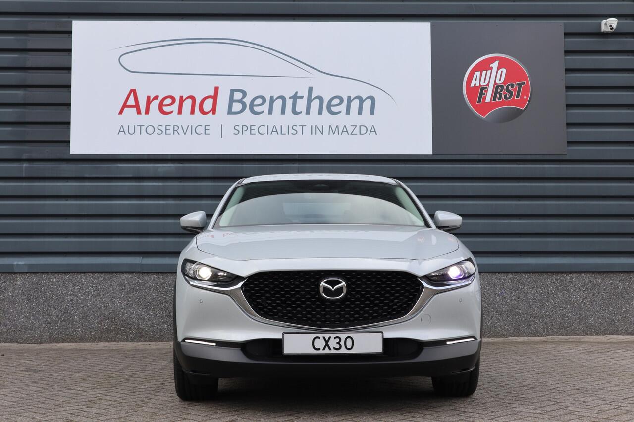 Mazda CX-30 2.0 e-SkyActiv-G Exclusive-line - Zwart leer pakket