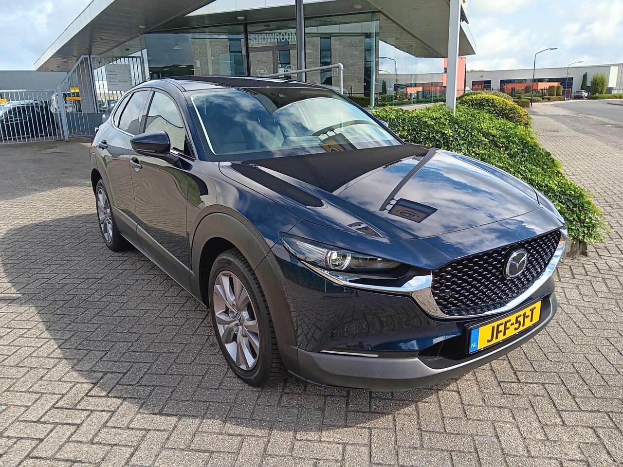 Mazda CX-30 2.0 e-SkyActiv M Hybrid 150PK Luxury AUTOMAAT, Leder, Navi, Clima, Head-up, etc. incl. 12 MND BOVAGGARANTIE