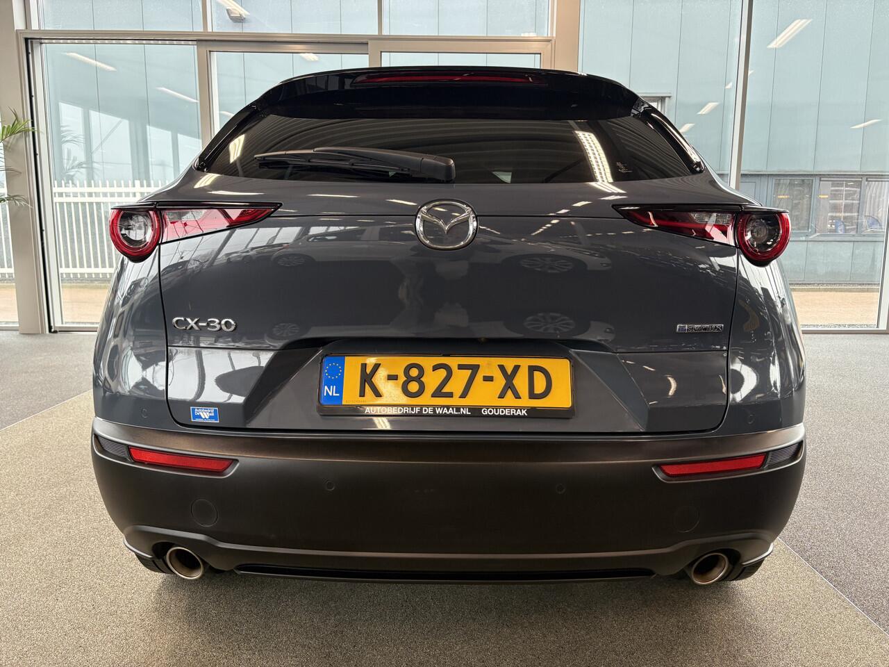 Mazda CX-30 2.0 e-SkyActiv-X 180pk Hybrid Luxury LEDER/BOSE/HUD/DODEHOEK/CAMERA/18INCH/PDC/KEYLESS