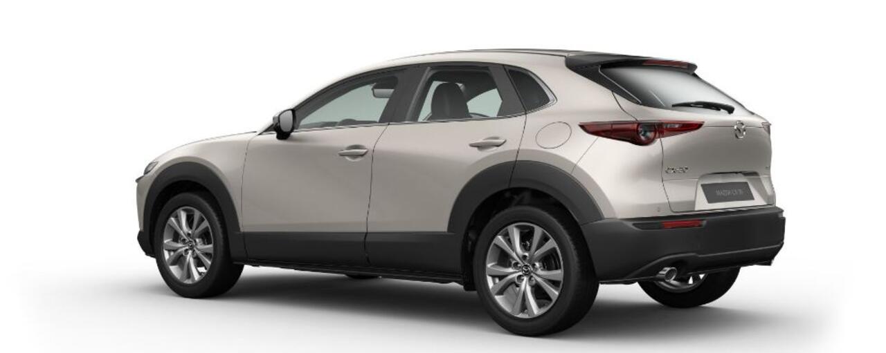 Mazda CX-30 2.5 e-SkyActiv-G M AUTOMAAT Hybrid Centre-line NAVI | 18 INCH LMV | LED | APPLE CARPLAY / ANDROID 41.290,- ¤ 3000 inruilvoordeel 6 JAAR GARANTIE!