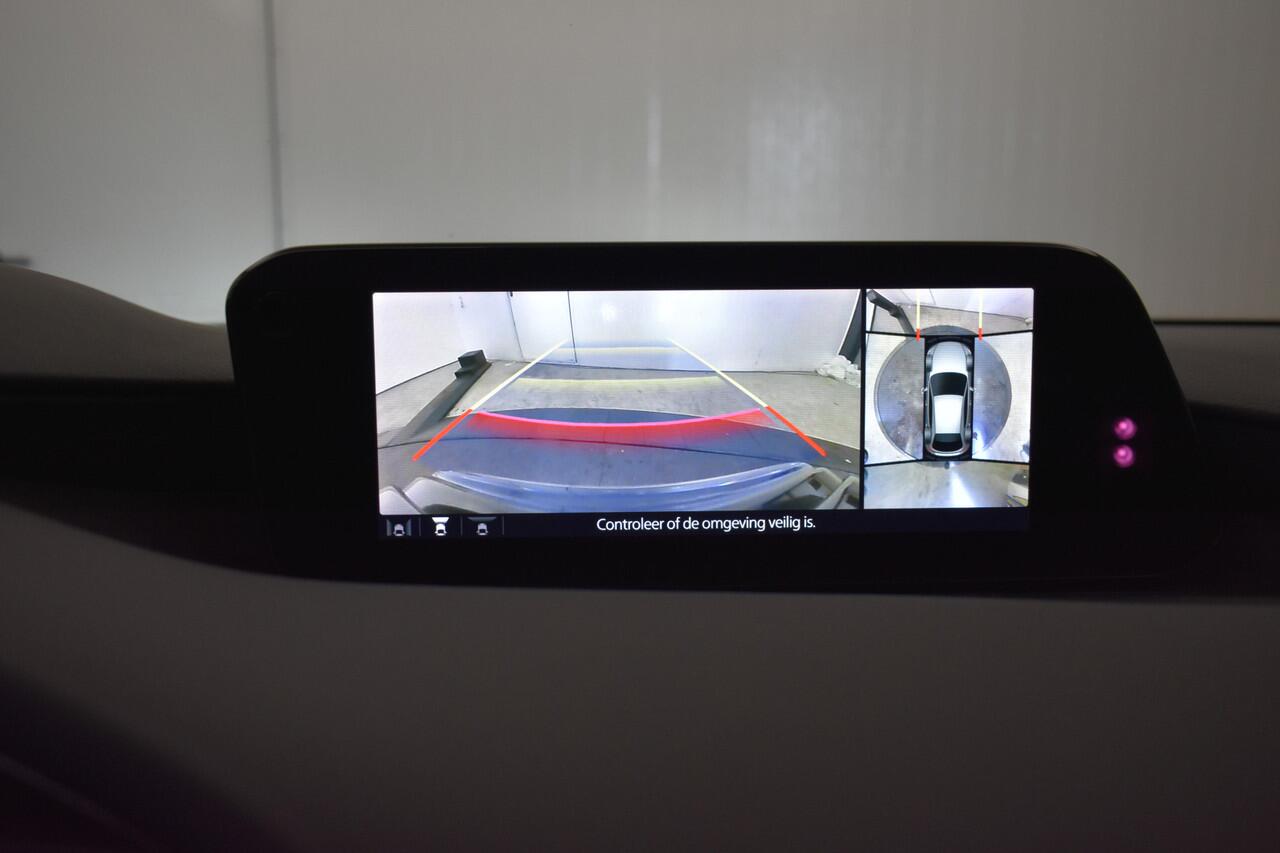 Mazda CX-30 2.0 e-SkyActiv-X M Hybrid Luxury 360º Cam Leer El-Aklep + Stoelen Navi Dhoek Detectie