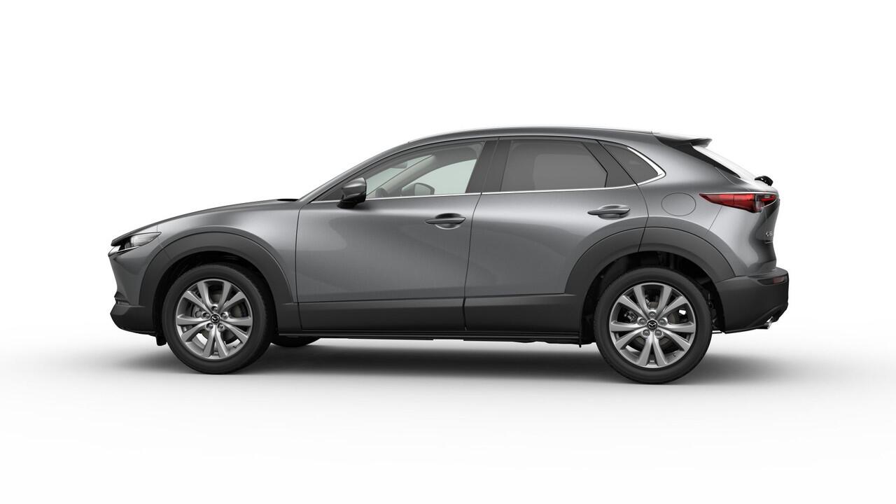 Mazda CX-30 Exclusive-Line Business Edition | 18-inch lichtmetalen velgen, Silver | 360° View Monitor | 7-inch digitale meterset