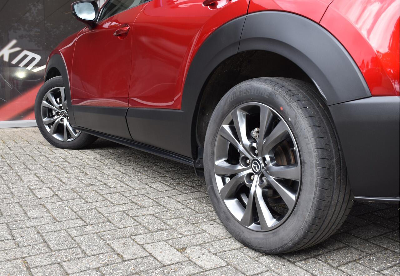 Mazda CX-30 2.0 e-SkyActiv-X M Hybrid Luxury / Camera / 18" LM / Keyless / Navi / Carplay / Leder / Trekhaak