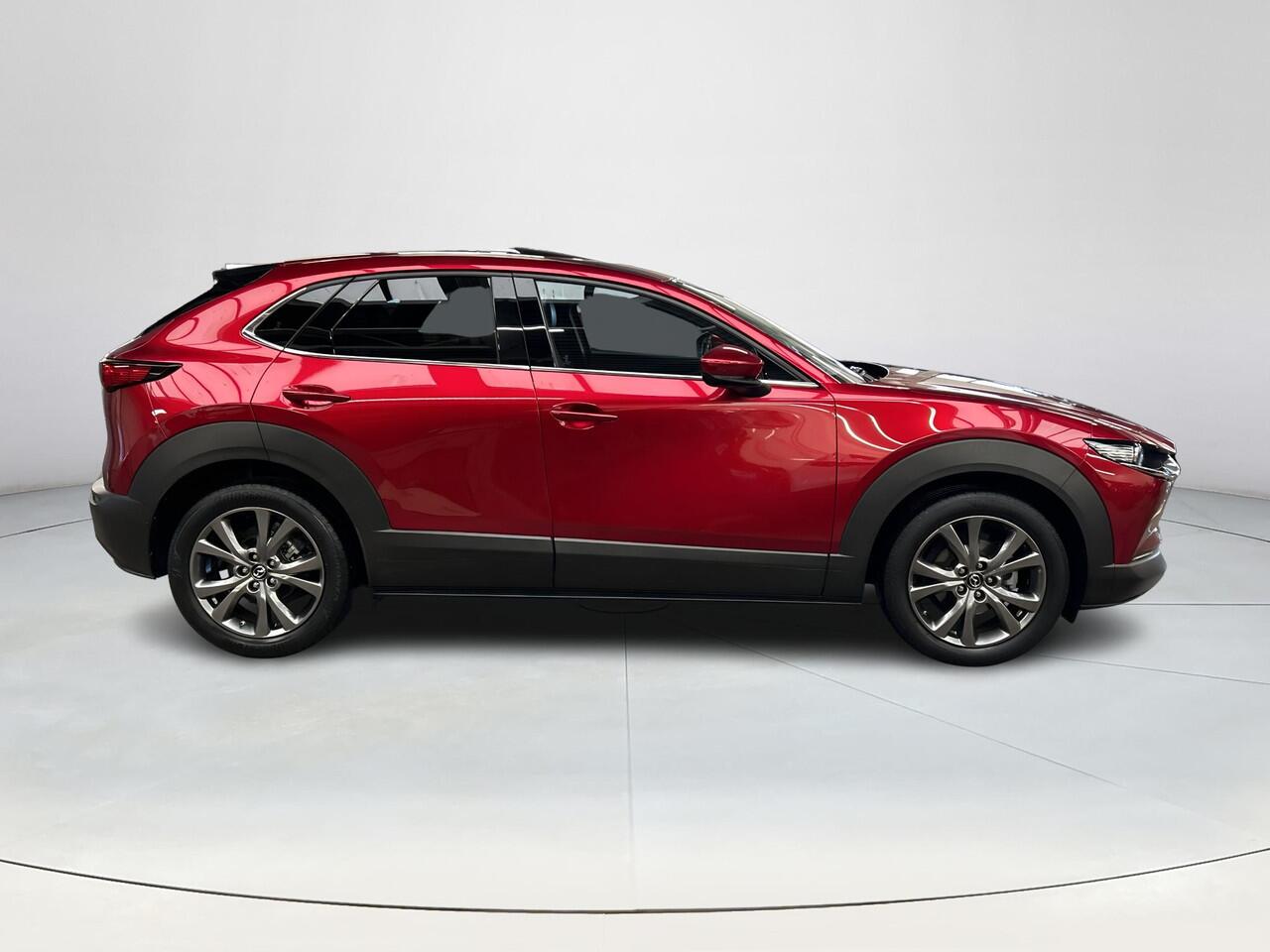 Mazda CX-30 2.0 e-SkyActiv-X M Hybrid Luxury | Apple Carplay/Android Auto | Achteruitrijcamera | Stoel/stuurverwarming | Elektrische achterklep | Schuifkanteldak |