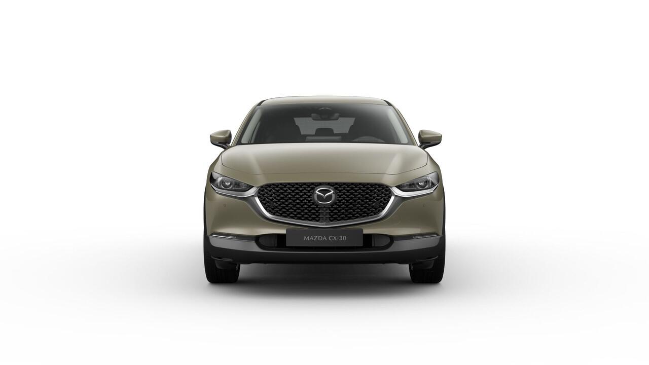 Mazda CX-30 2.5 e-SkyActiv-G M AUTOMAAT Hybrid Exc-l Bns Edition NAVI | CAMERA RONDOM | WINTERPAKKET 43.740,- -¤ 3000 inruilvoordeel 6 JAAR GARANTIE!