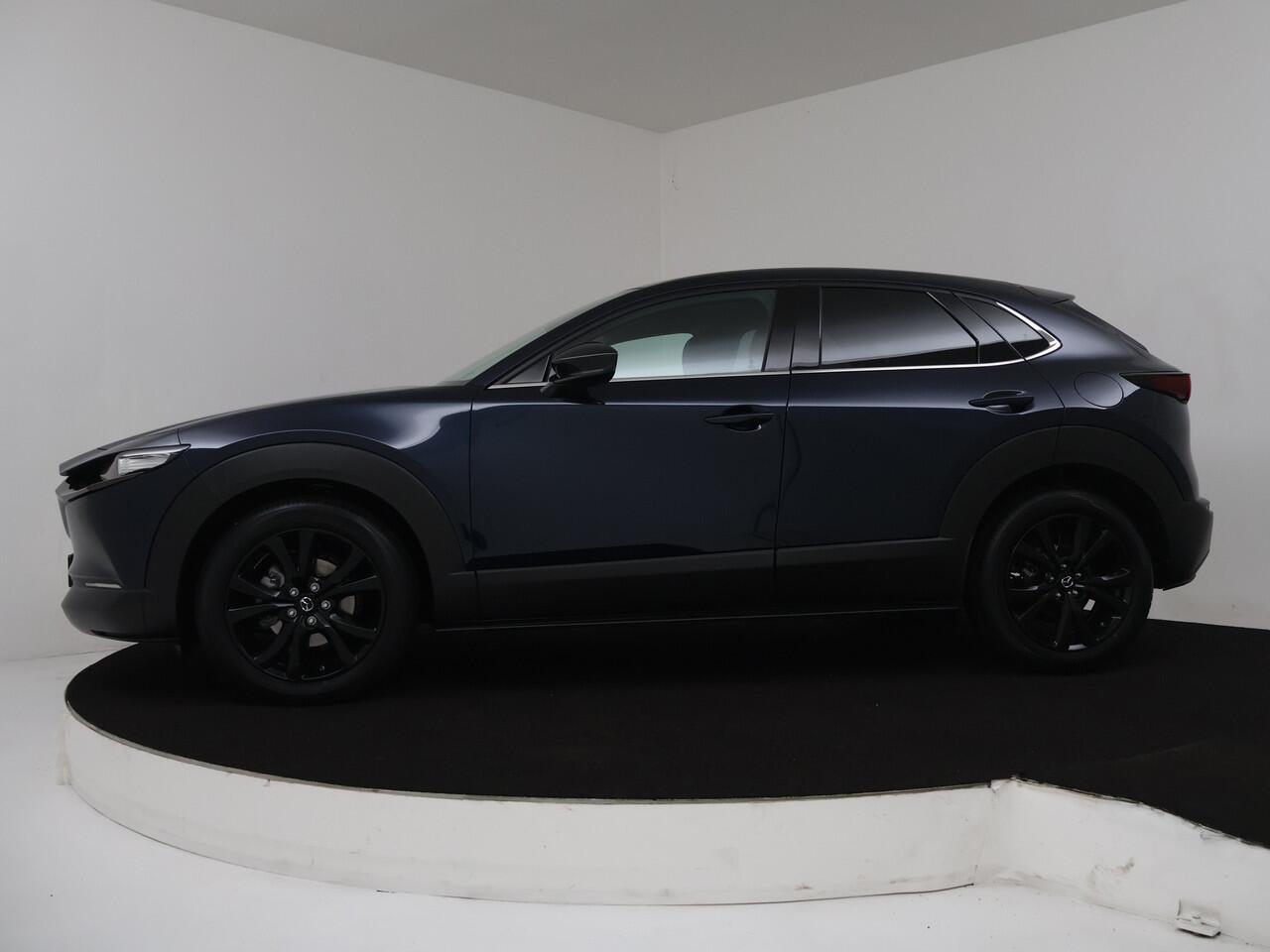 Mazda CX-30 2.5 e-SkyActiv-G M Hybrid Nagisa automaat | Navigatie | Camera | LM velgen | Half leder | Elektrisch verstelb. bestuurdersstoel met geheugen |