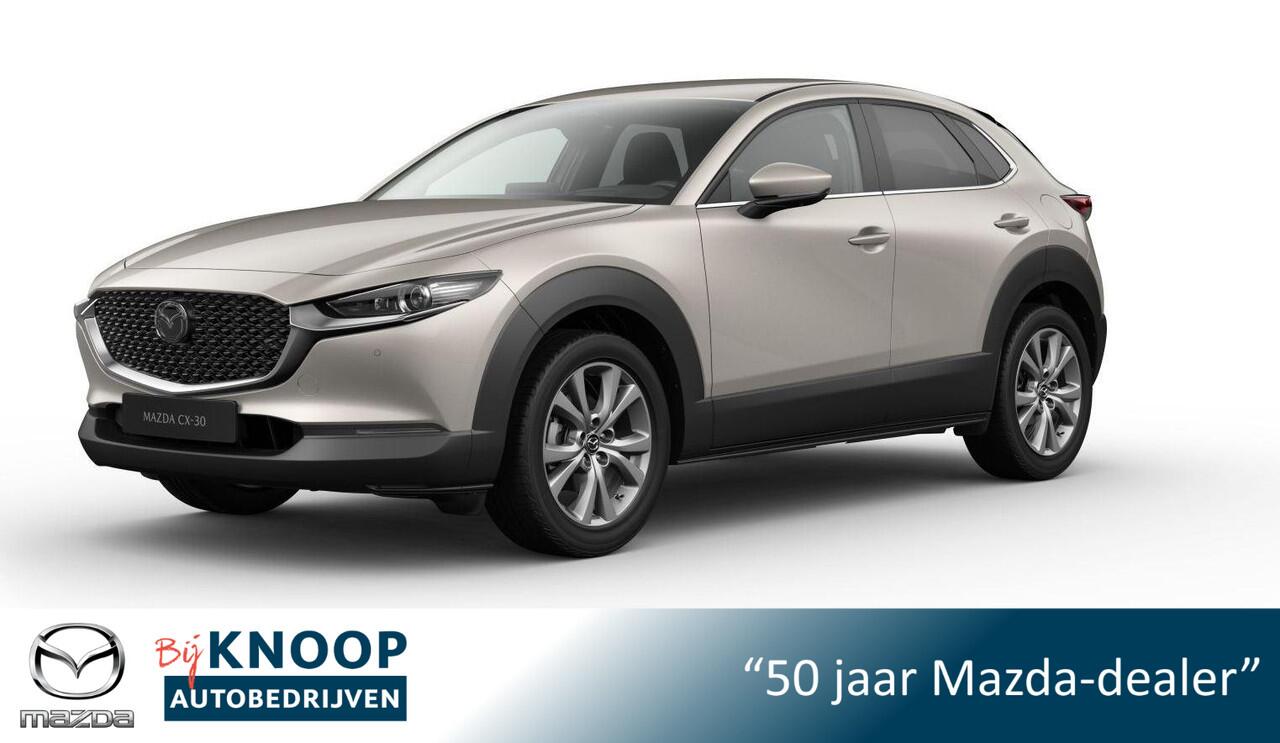 Mazda CX-30 2.5 e-SkyActiv-G M Hybrid Exclusive-line ¤ 3.100,- VOORRAADKORTING