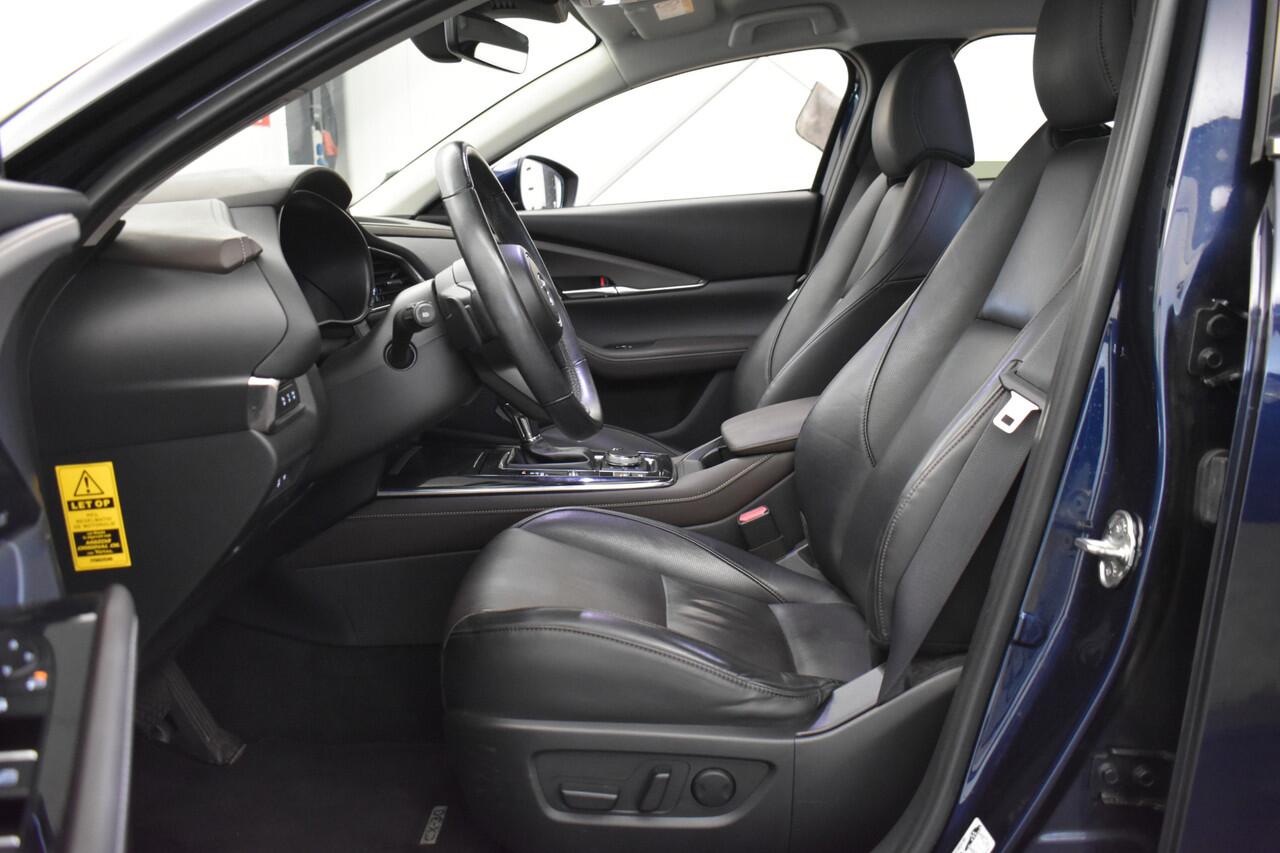 Mazda CX-30 2.0 e-SkyActiv-X M Hybrid Luxury 360º Cam Leer El-Aklep + Stoelen Navi Dhoek Detectie