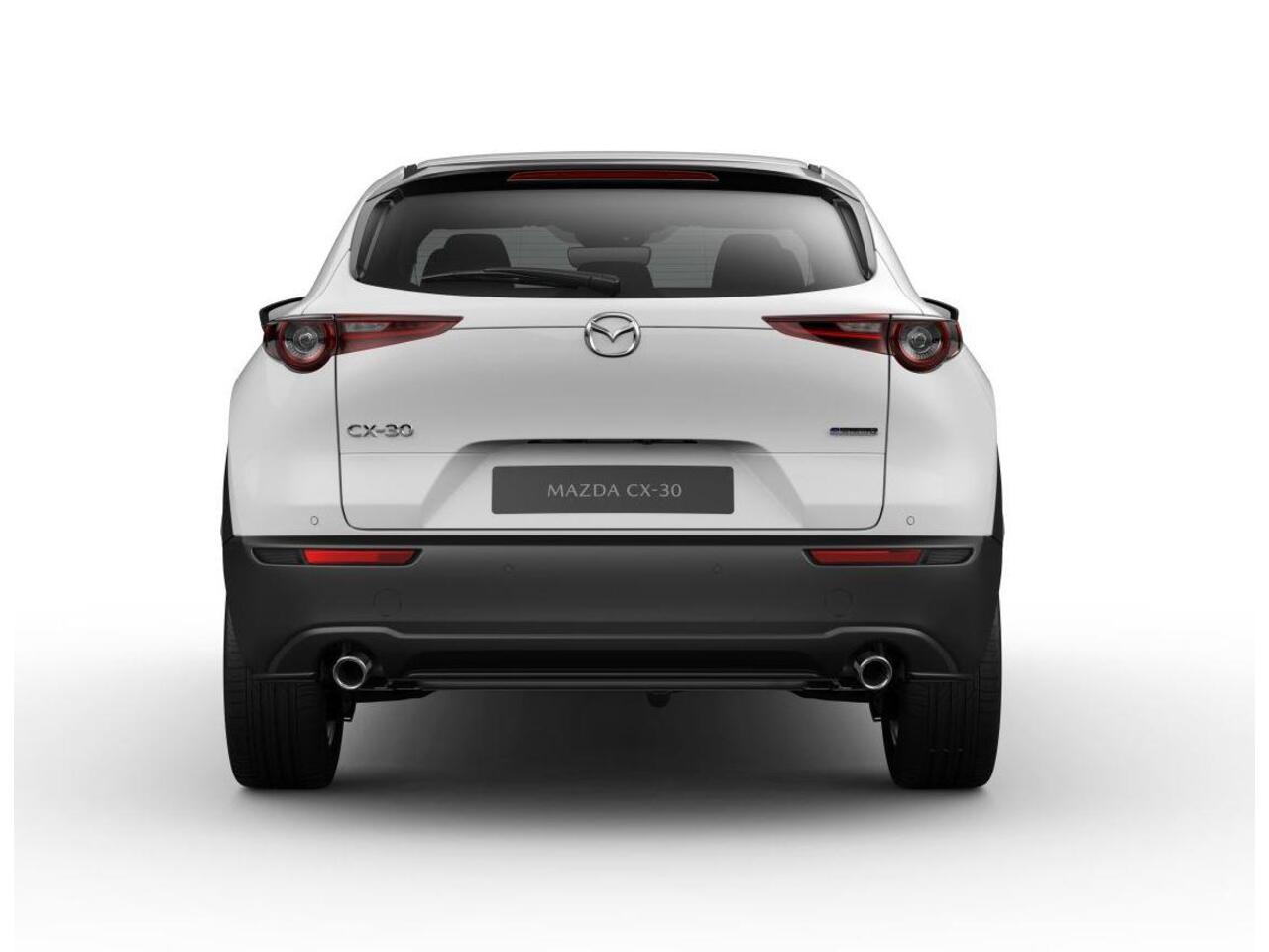 Mazda CX-30 2.5 e-SkyActiv-G M Hybrid Homura / Arctic White