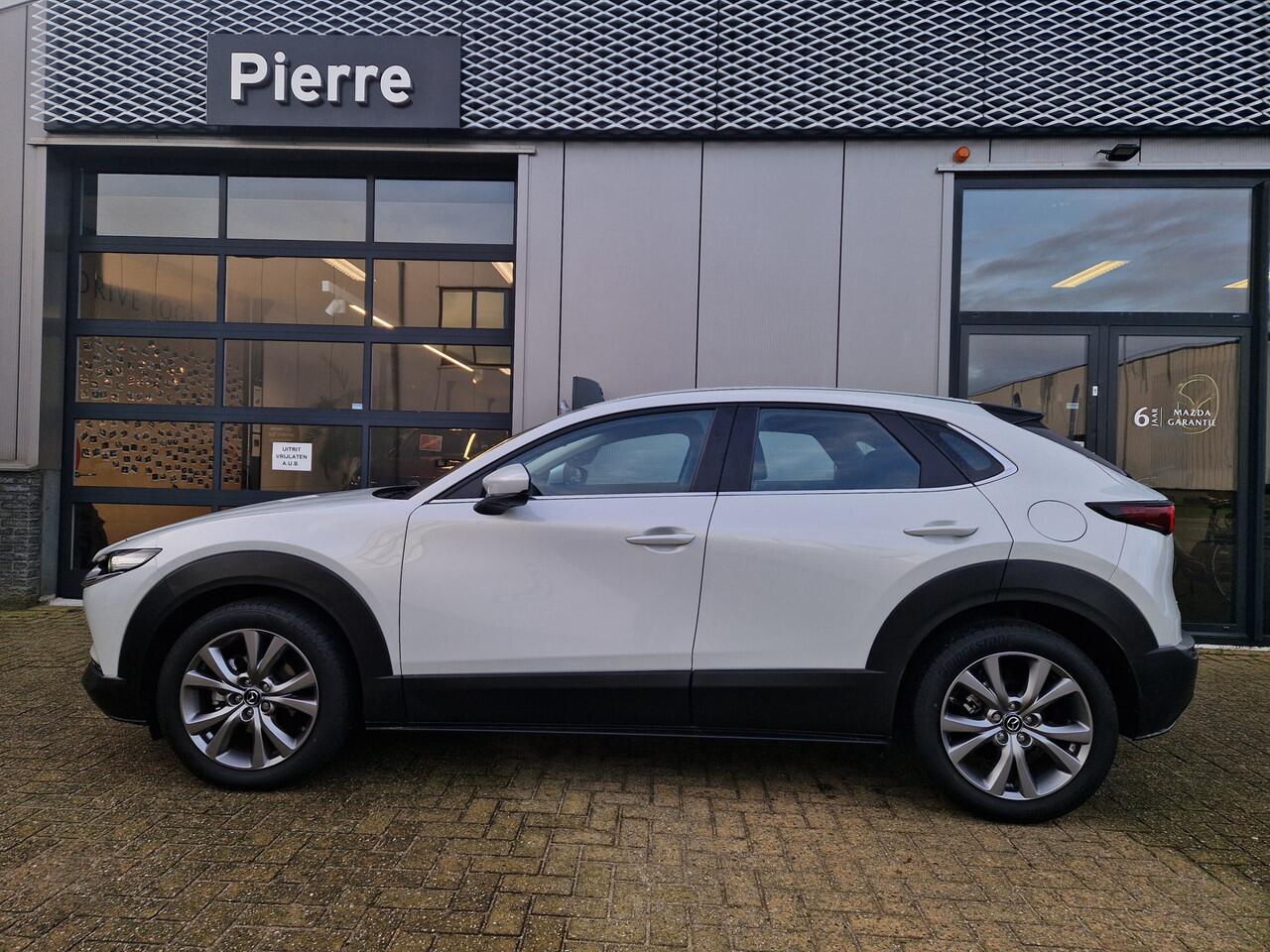 Mazda CX-30 2.0 e-SkyActiv-G 122 M Hybrid Exclusive-line NAVI | ACHTERUITRIJCAMERA | 18 INCH LMV TREKHAAK | PARKEERSENSOREN